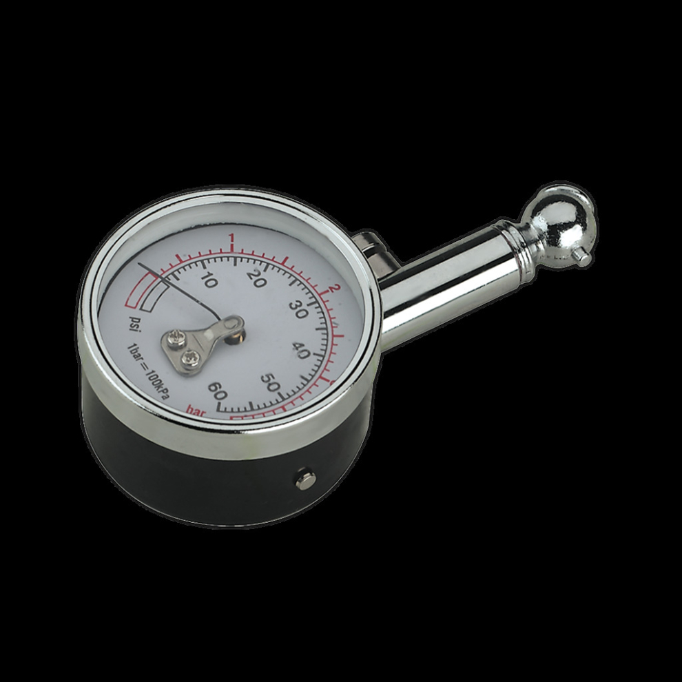 Sealey Tyre Pressure Gauge 0-4Bar(0-60Psi)