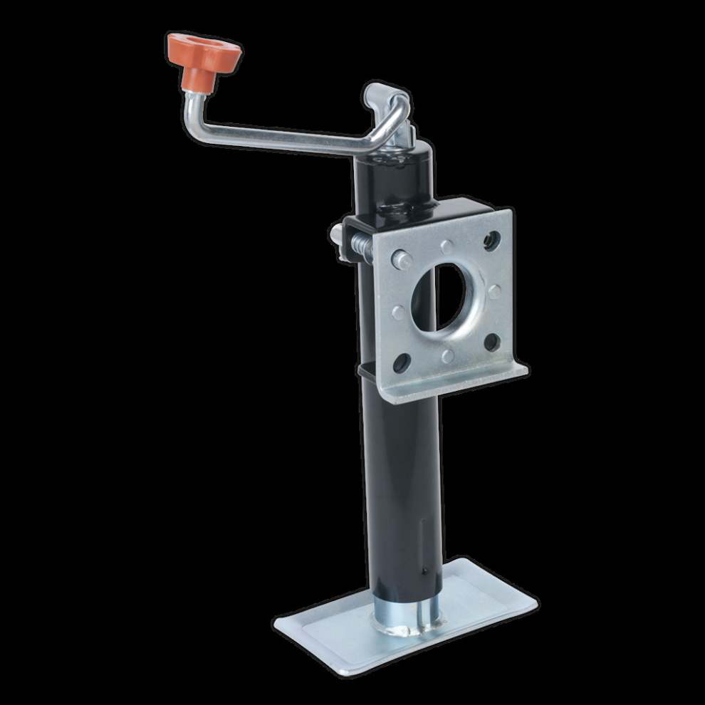Trailer Jack with Weld-On Swivel Mount 250mm Travel - 900kg Capacity-image-OPC-PT99HZ-NEW