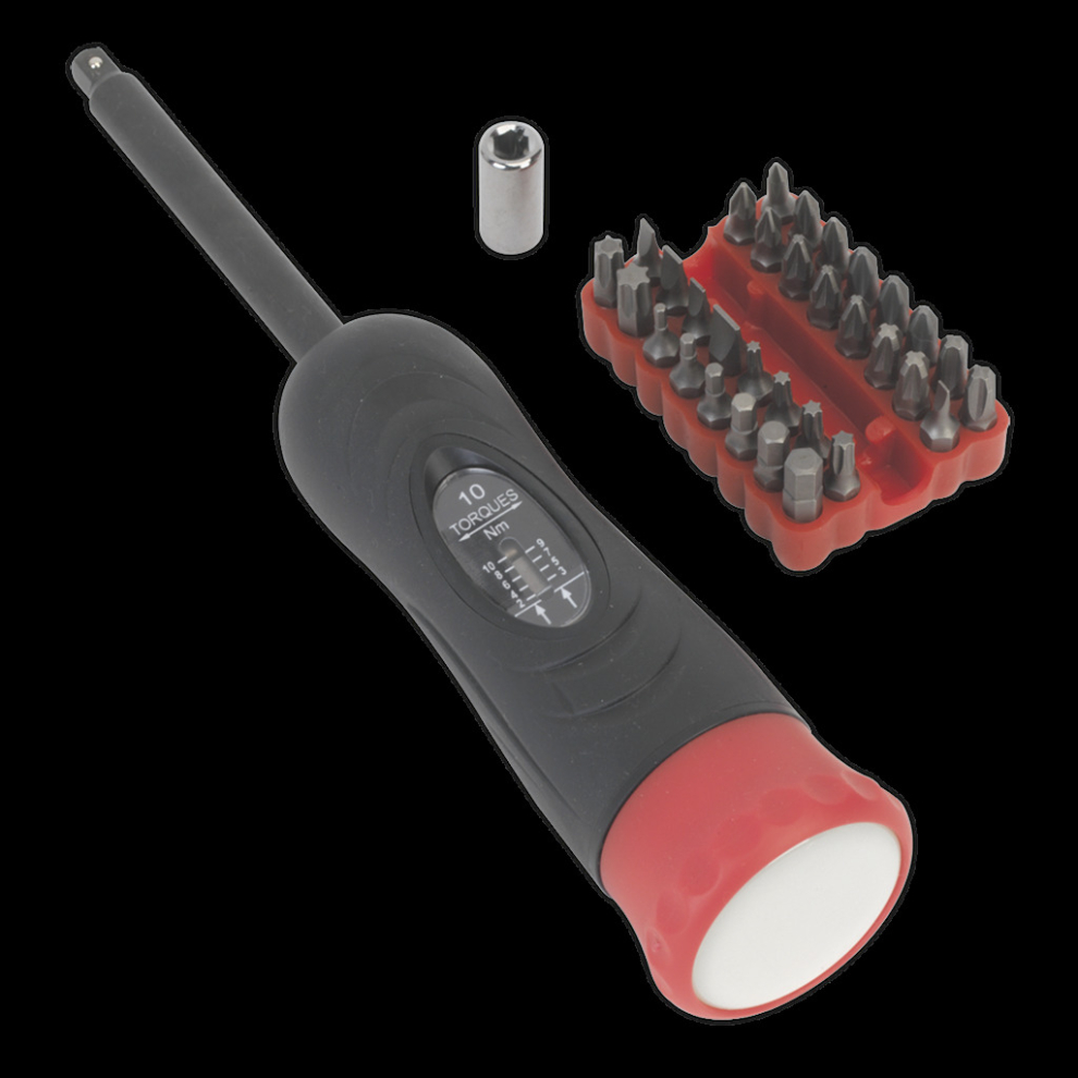 Torque Screwdriver Set 34pc 2-10Nm 1/4"Sq Drive