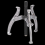 Sealey Triple Leg Reversible Puller 150mm 1