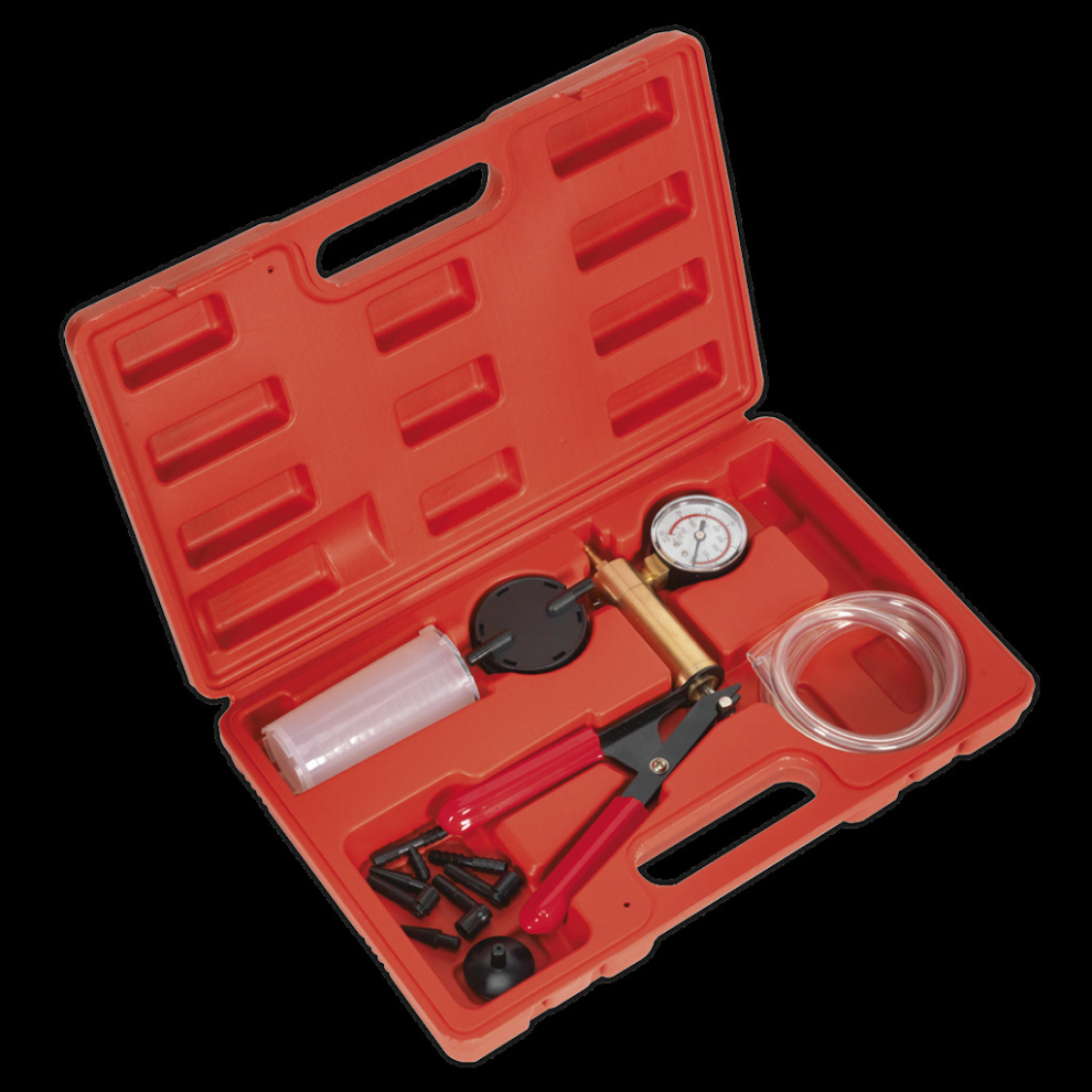 Sealey Vacuum Tester & Brake Bleeding Kit