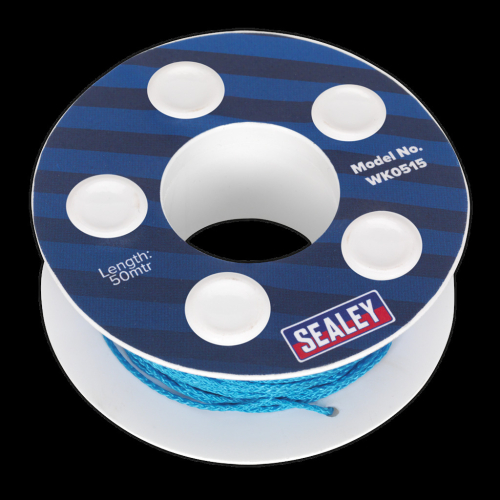 Sealey Windscreen Cutting Wire 50m - Nylon