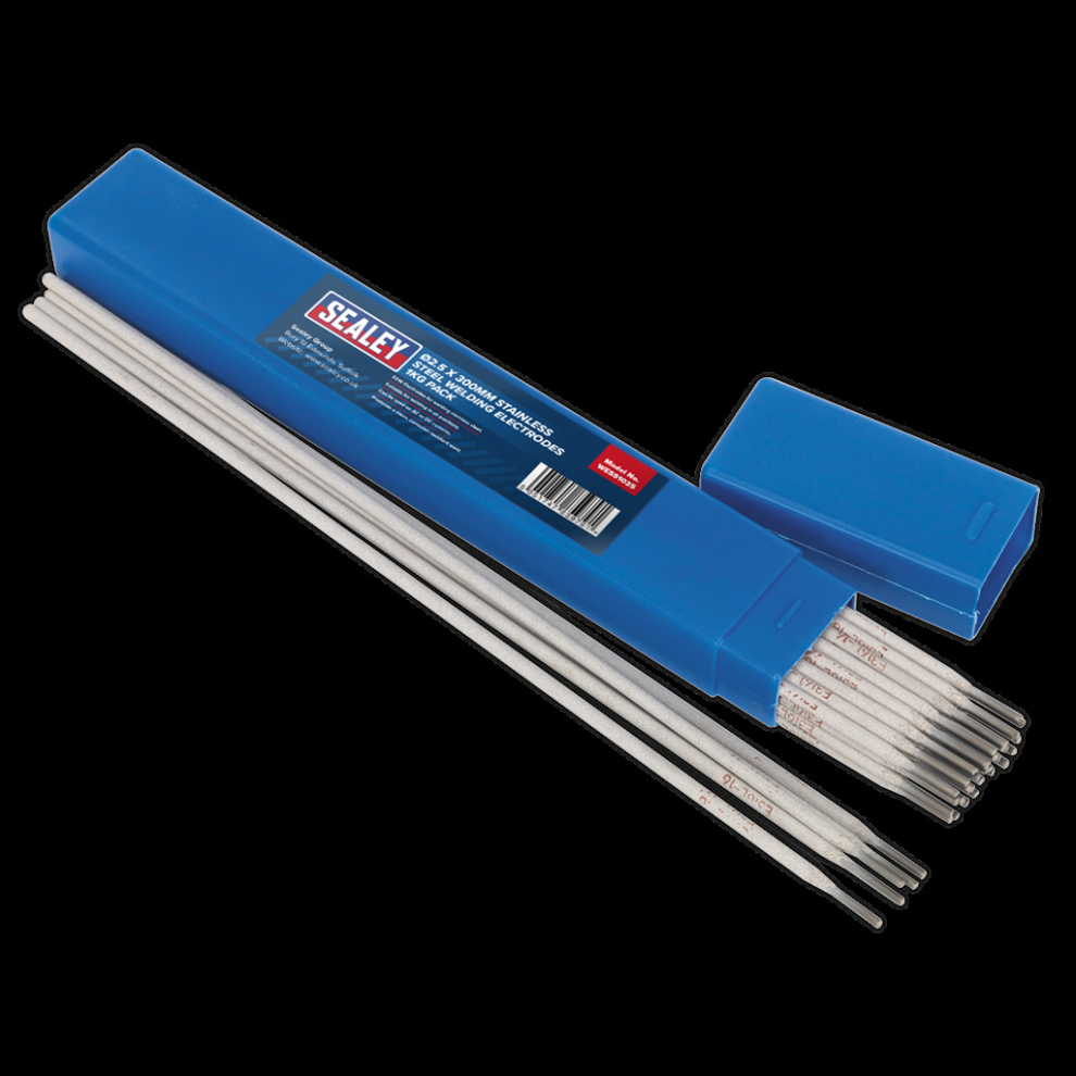 Welding Electrodes Stainless Steel Ø2.5 x 300mm 1kg Pack