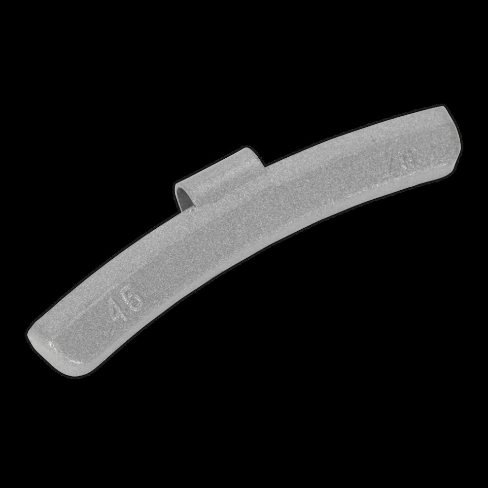 Sealey Wheel Weight 45G Hammer-On Plastic Coated Zinc For Alloy Wheels Pack Of 50