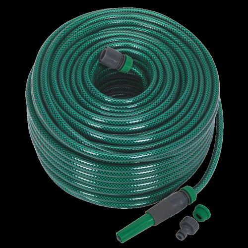 Sealey Water Hose 80m with Fittings