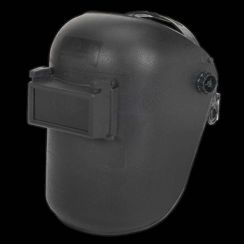 Welding Head Shield 2" x 4-1/4" - Shade 10 Lens