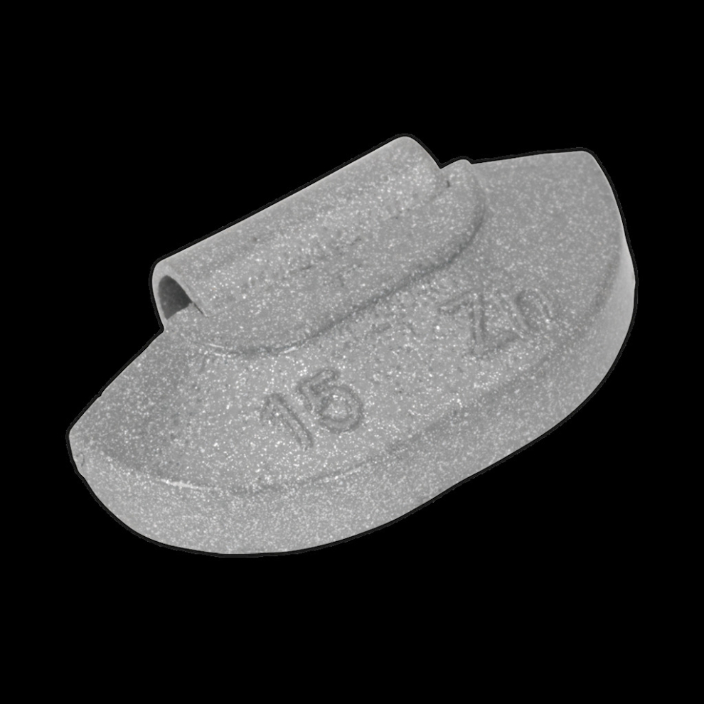 Sealey Wheel Weight 15G Hammer-On Zinc For Steel Wheels Pack Of 100