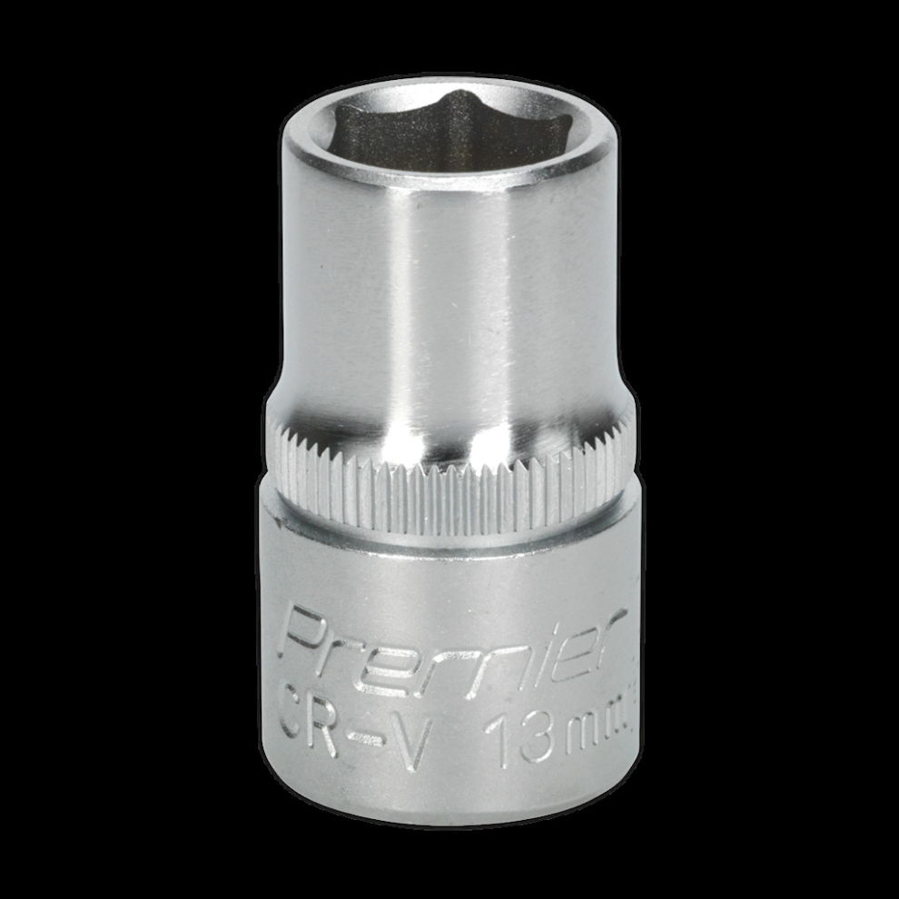 Sealey Walldrive® Socket 13Mm 1/2"Sq Drive