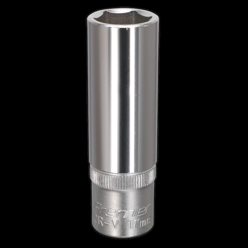 WallDrive® Socket 17mm Deep 1/2"Sq Drive