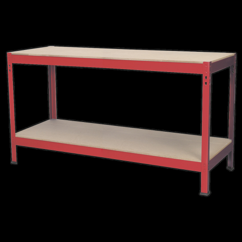 Sealey Workbench 1.53m Steel Wooden Top