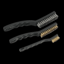 Wire Brush Set Auto Engineer's 3pc