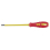 Draper VDE Approved Fully Insulated Plain Slot Screwdriver, 3.0 x 100mm (Display Packed) 1