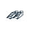 Cougar Wide Car Ramp - 2.5 Tonne - Pair 1
