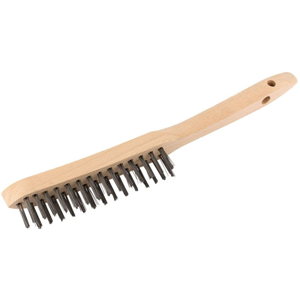 Draper Wire Scratch Brush, 2 Row, 290Mm