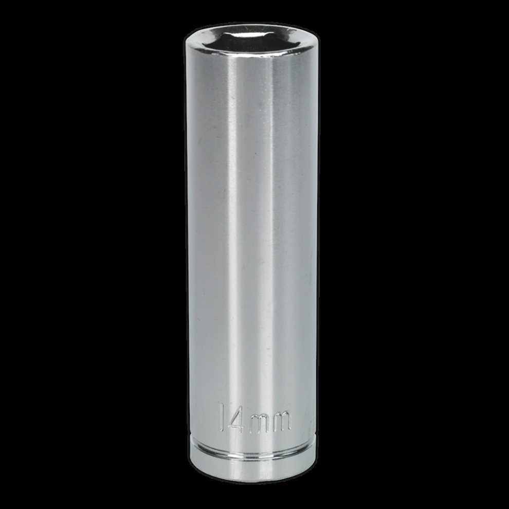 Sealey Walldrive® Socket 14Mm Deep 1/2"Sq Drive Size 1