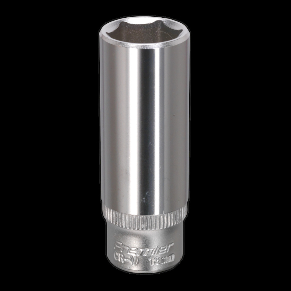 Sealey Walldrive® Socket 13Mm Deep 1/4"Sq Drive