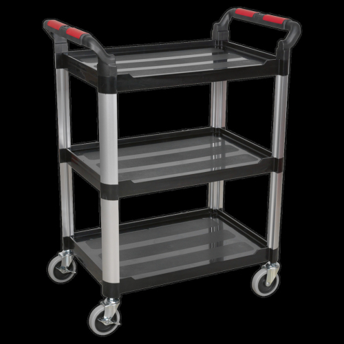 Sealey Workshop Trolley 3-Level Composite - 3 Wall