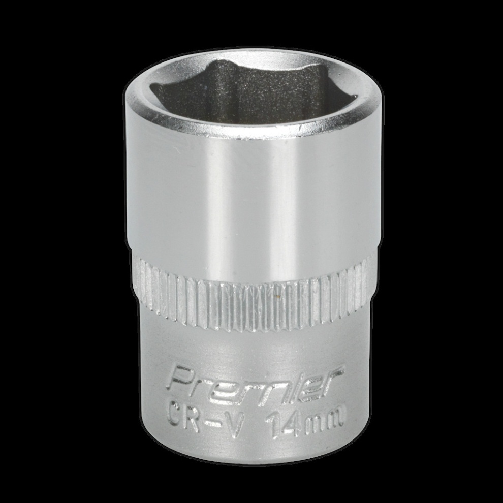 Sealey Walldrive® Socket 14Mm 3/8"Sq Drive Size 3