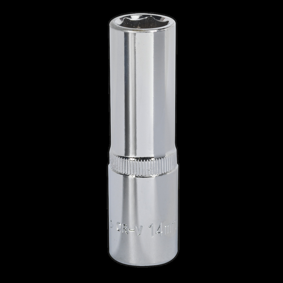 WallDrive® Socket 14mm Deep 1/2"Sq Drive Fully Polished