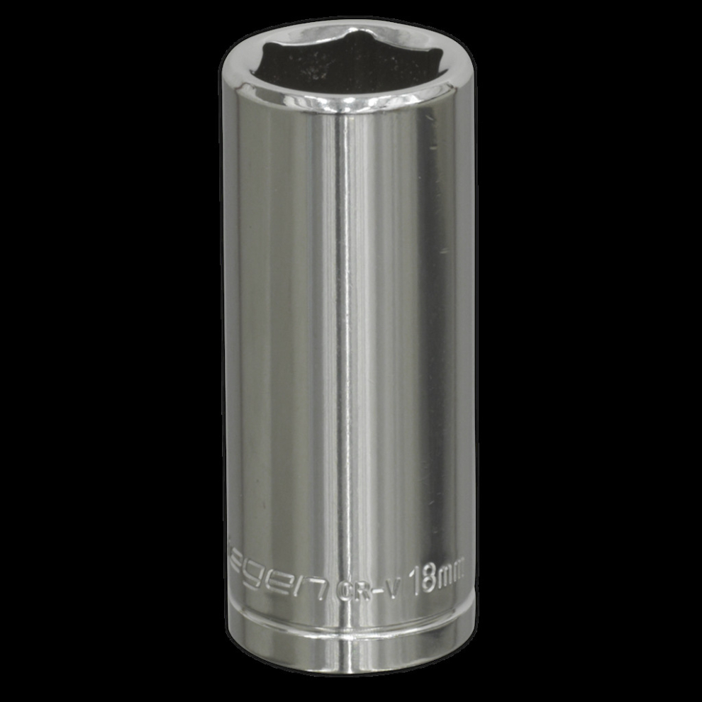 WallDrive® Socket 18mm Deep 3/8"Sq Drive