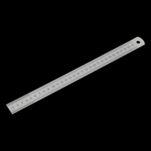 Sealey Steel Rule 300mm/12"