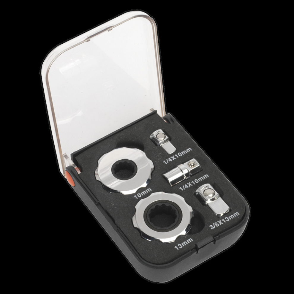 Palm Ratchet Set 5pc 1/4" & 3/8"Sq Drive