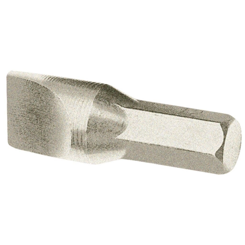 Plain Slot Impact Screwdriver Bit, 12mm