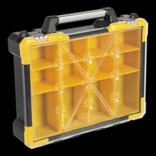 Sealey Parts Storage Case with 12 Removable Compartments