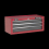 Sealey Mid-Box 3 Drawer with Ball-Bearing Slides - Red/Grey 1