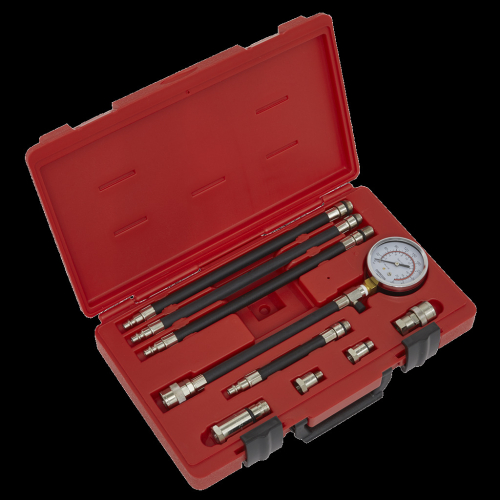 Sealey Petrol Compression Test Kit 10pc