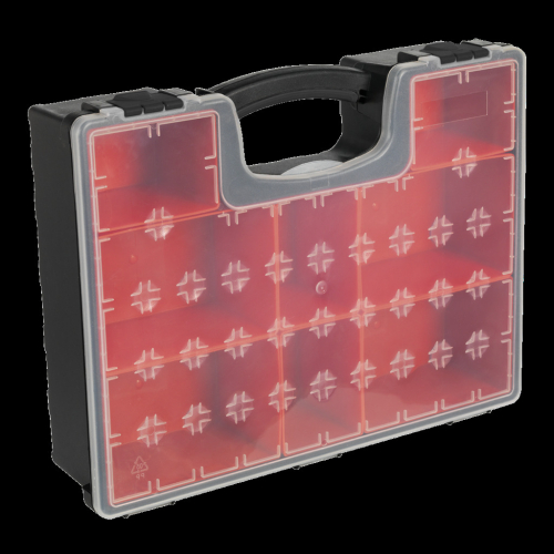 Sealey Parts Storage Case with 8 Removable Compartments