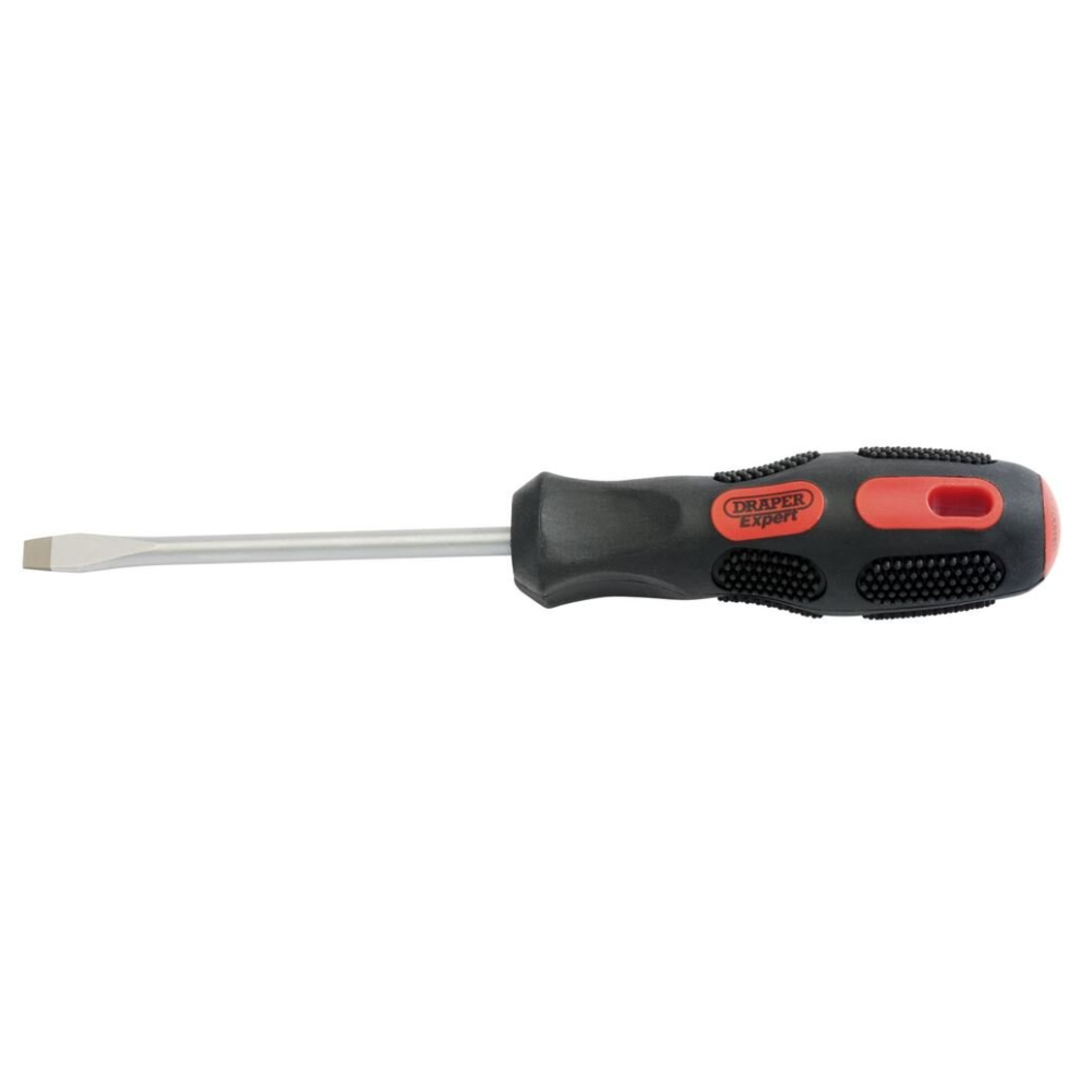 Plain Slot Flared Tip Screwdriver, 6 x 100mm (Sold Loose)