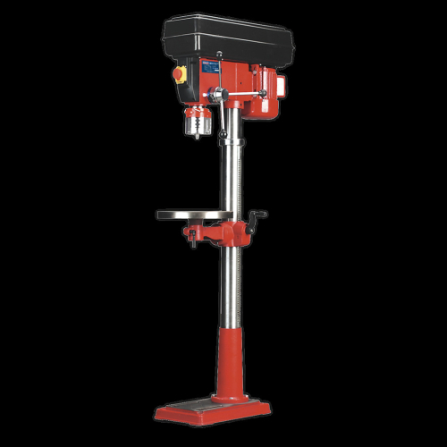 Sealey Pillar Drill Floor Variable Speed 1630mm Height 650W/230V