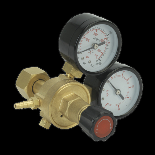 Sealey MIG Gas Regulator 2-Gauge Industrial