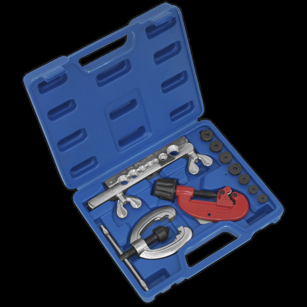Pipe Flaring & Cutting Kit 10pc