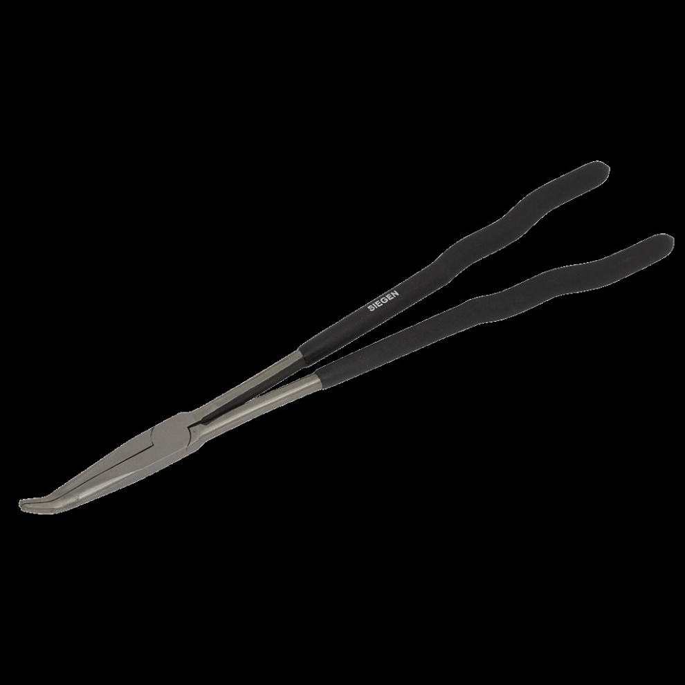 Sealey Needle Nose Pliers Extra-Long 400Mm 45°