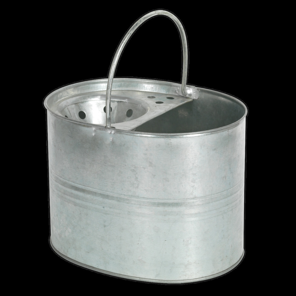 Mop Bucket 13L - Galvanized
