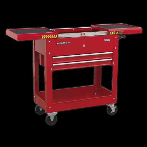Sealey Mobile Tool & Parts Trolley - Red