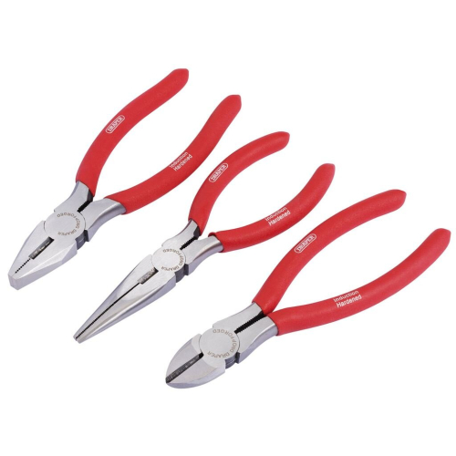 Draper Pliers Set with PVC Dipped Handles, 160mm (3 Piece)
