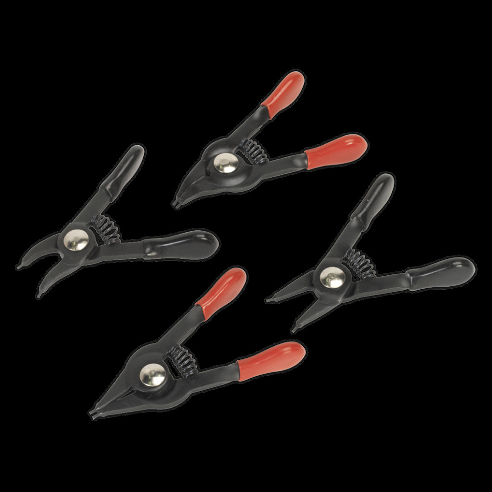 Mini Circlip Pliers Set 4pc