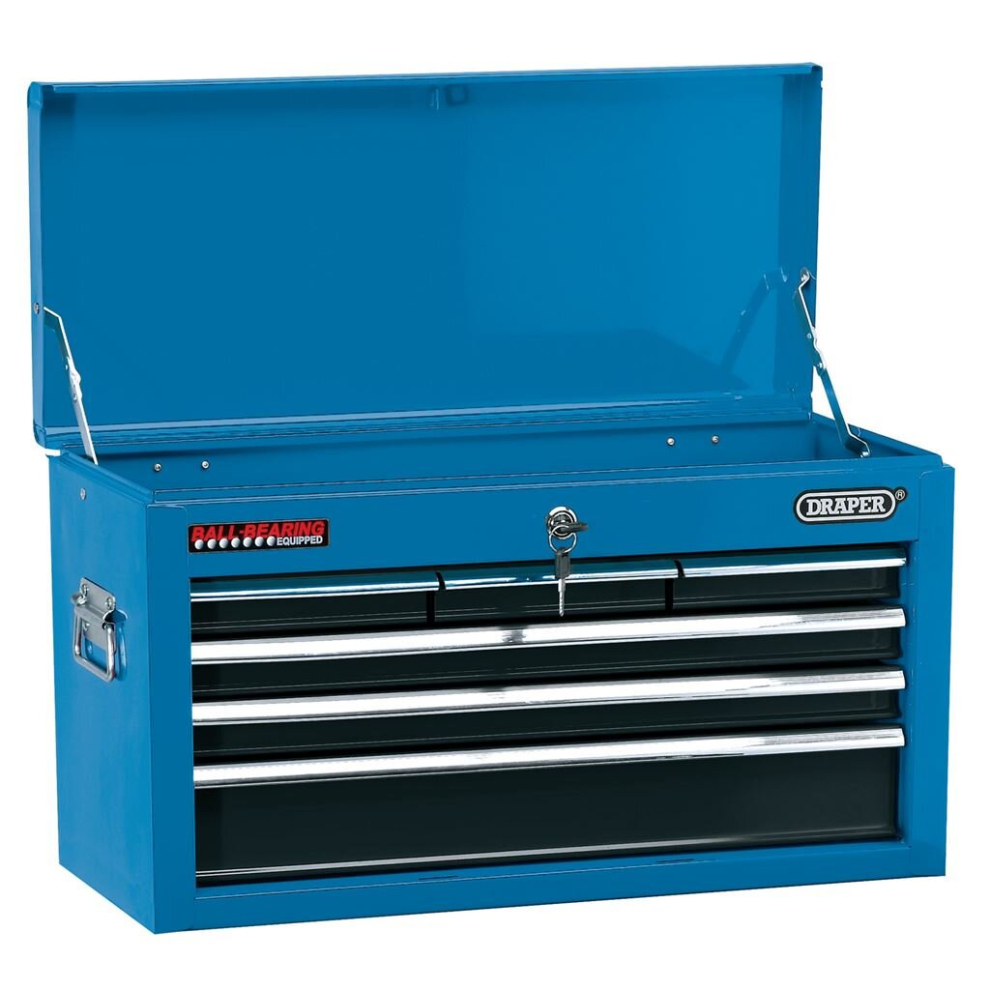 Narrow Tool Chest, 6 Drawer, 24"", Blue