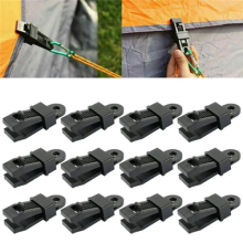Heavy Duty Camping Tarp Clips Tent Awning Clamps with Strong Lock Grip