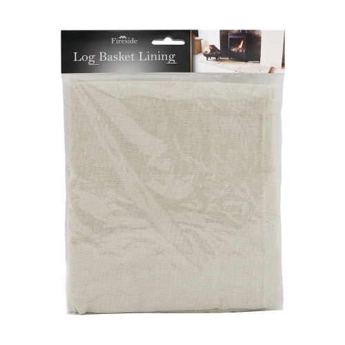 Cotton Log Basket Liner-Natural (15-260)