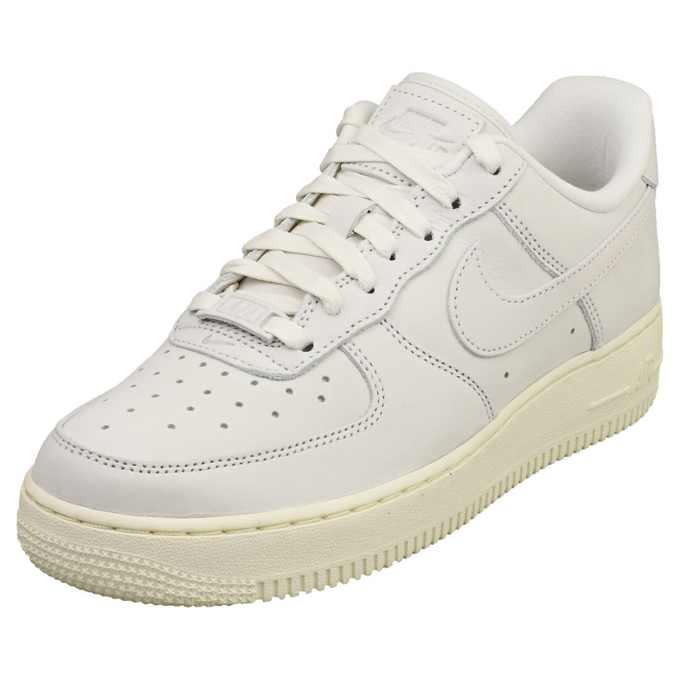 (6.5) Nike Air Force 1 Premium Womens Fashion Trainers in Summit White