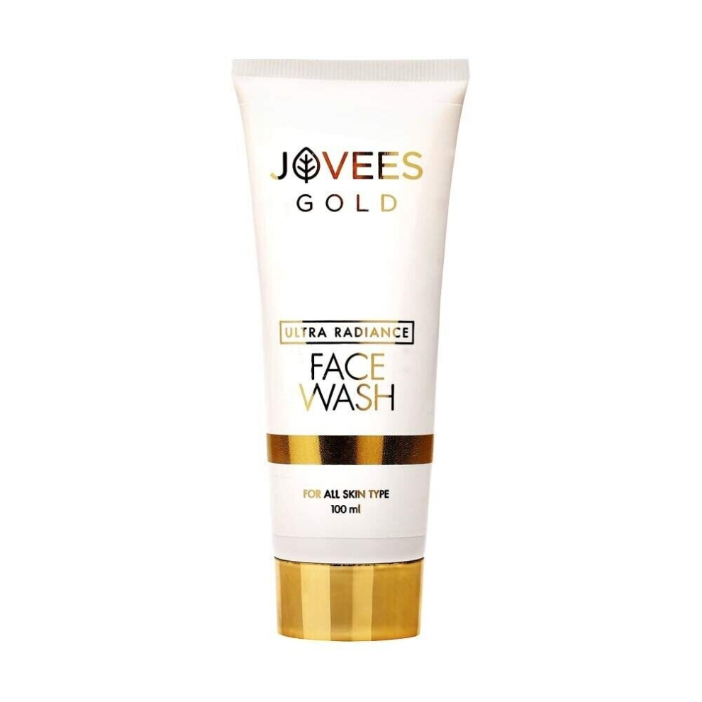 Jovees Gold Herbal Ultra Radiance 24K Face Wash For Glowing Skin 100Ml