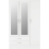 Seconique Nevada 3 Door 2 Drawer  Mirrored Wardrobe White Gloss 4