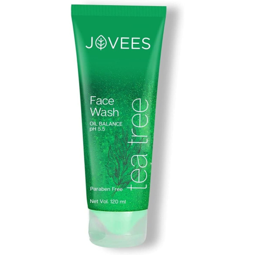 Jovees Tea Tree Face Wash for Oil Control | 120ml