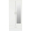Seconique Nevada Mirrored 2 Door 1 Drawer Wardrobe White Gloss Hanging Rail Storage 7