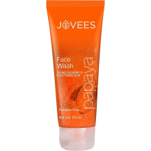 Jovees Papaya Face Wash for Young, Glowing & Even Toned Skin | 120ml