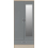 Seconique Nevada Mirrored 2 Door 1 Drawer Wardrobe Grey and Oak Effect 5